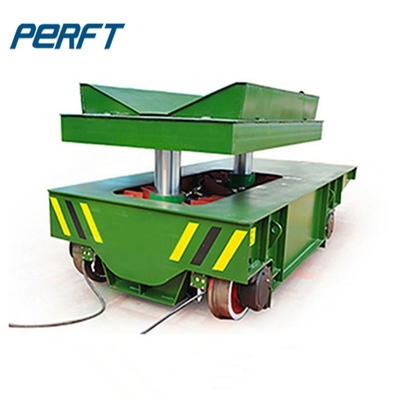 Garment Shops Steerable Transfer Trolley For Die Factory Freight Handling 5 Ton